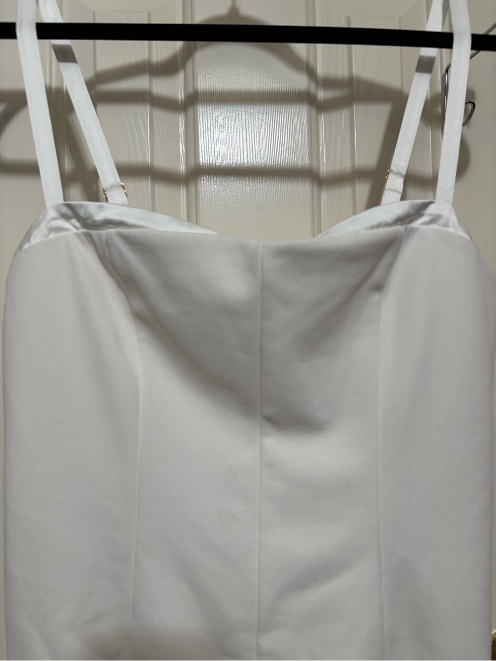 Show Me Your MuMu White Ruffled Mini Sundress - Picture 3 of 4
